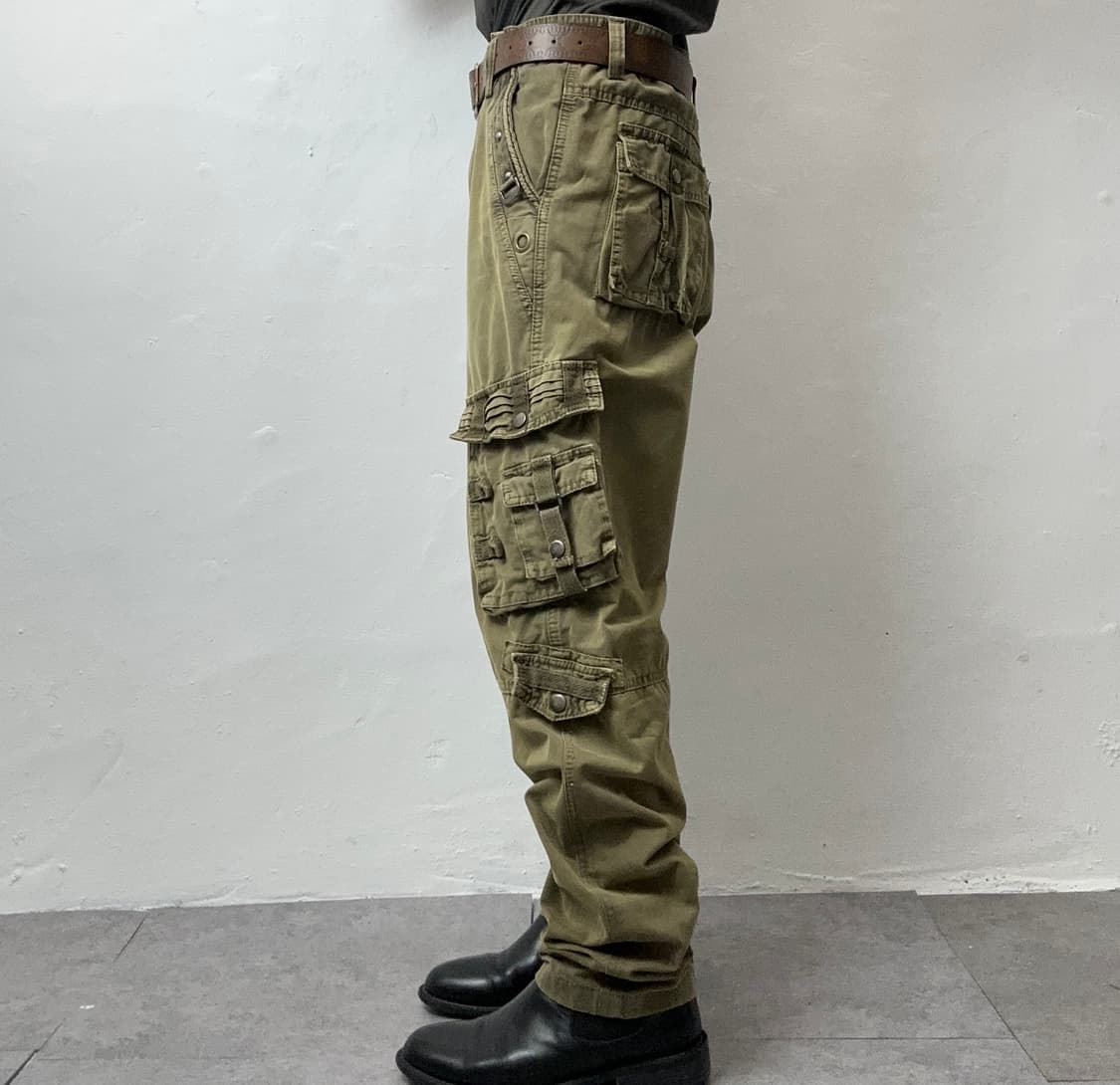 Military Multi-Pocket Cargo Pants 상품이미지2