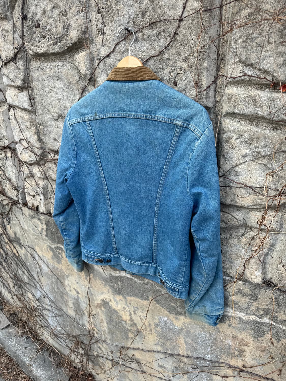 80s 랭글러 빈티지 기묘한이야기 조나단 쉐르파 데님 자켓 상품이미지4