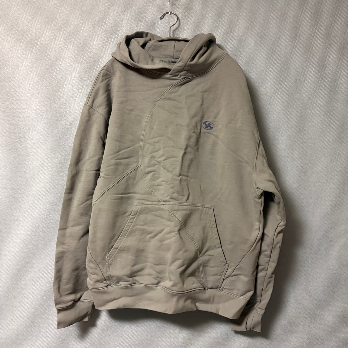 산산기어 로고 후디 스카이 블루 - 23SS 상품이미지3