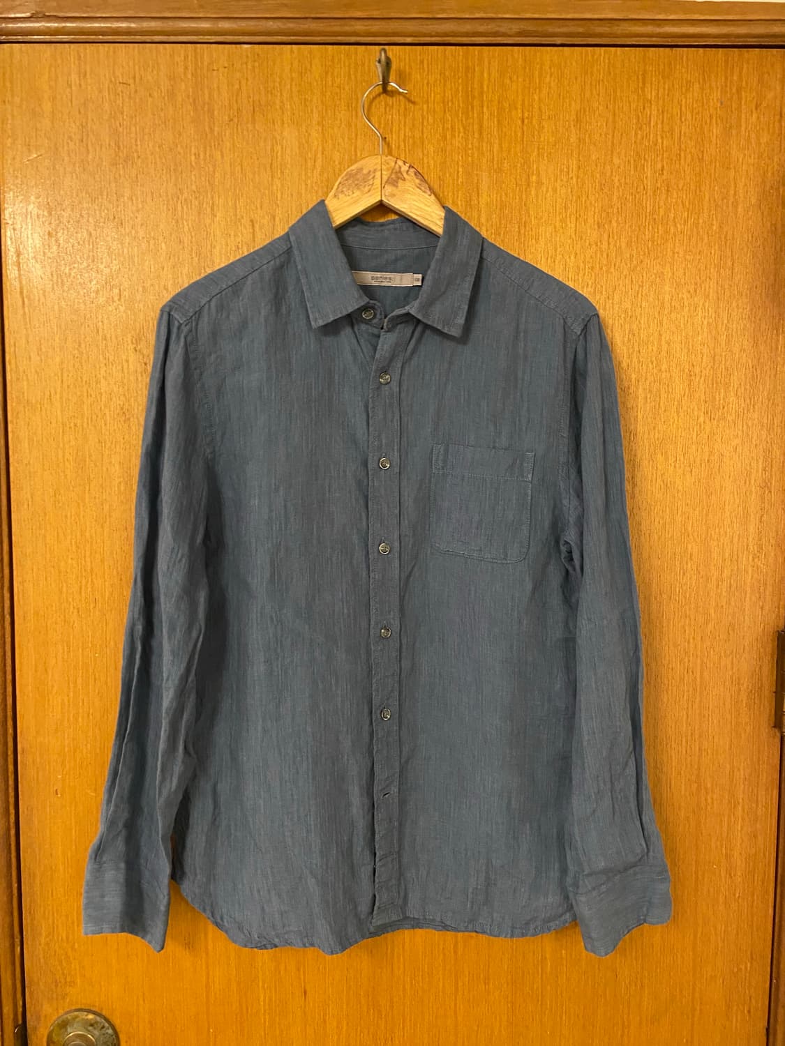 series 시리즈 남성 린넨셔츠 상품이미지1