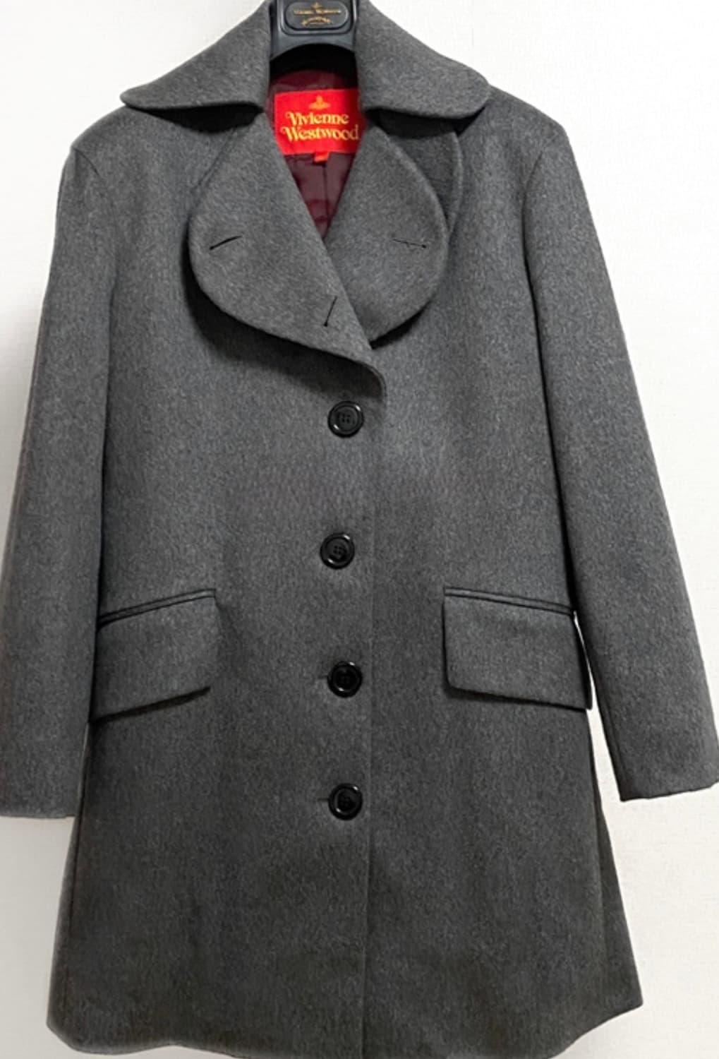 비비안웨스트우드 그레이 울코트 38 상품이미지1
