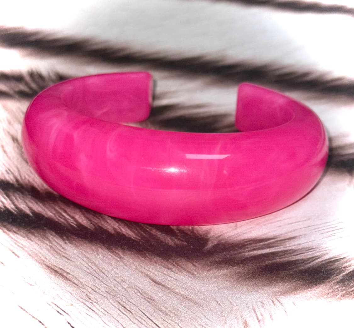 일본 시부야 갸루 핫핑크 뱅글 팔찌 상품이미지1