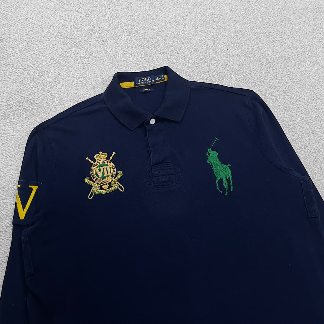 폴로 랄프로렌 빅포니 치프키프 금장 카라 롱슬리브 상품이미지2