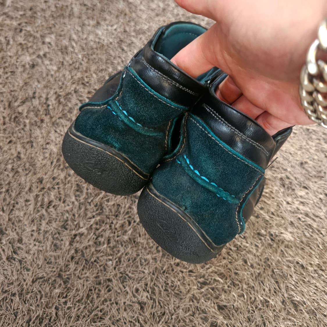 클락스(Clarks) 90's 빈티지 그린 스웨이드 데저트슈즈   상품이미지4