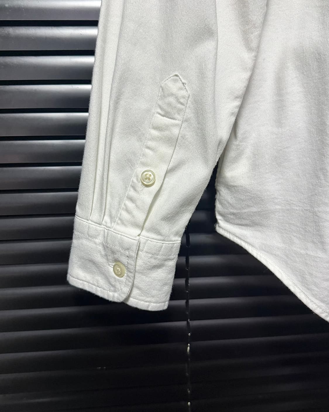 폴로 랄프로렌 화이트 흰색 옥스포드 셔츠 남방 클래식 M 95 포니 미니 상품이미지5