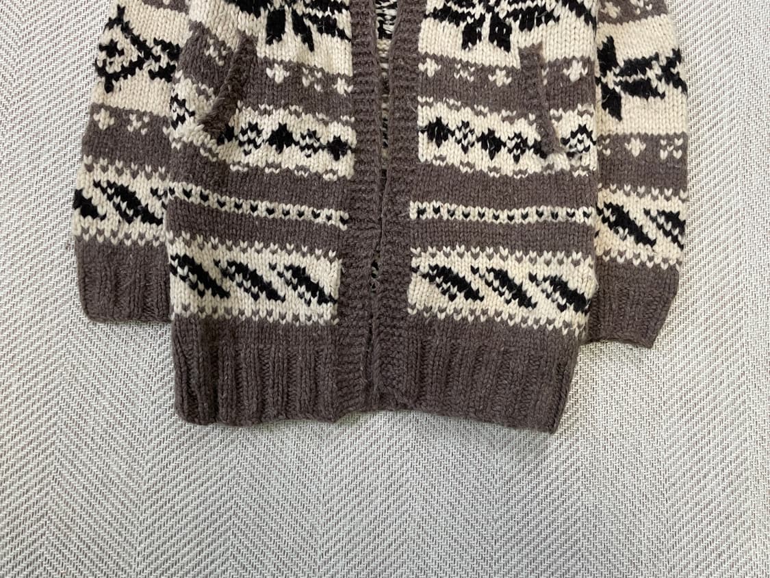 카나타 코위찬 노르딕 패턴 후드 니트 가디건 J03587 상품이미지2