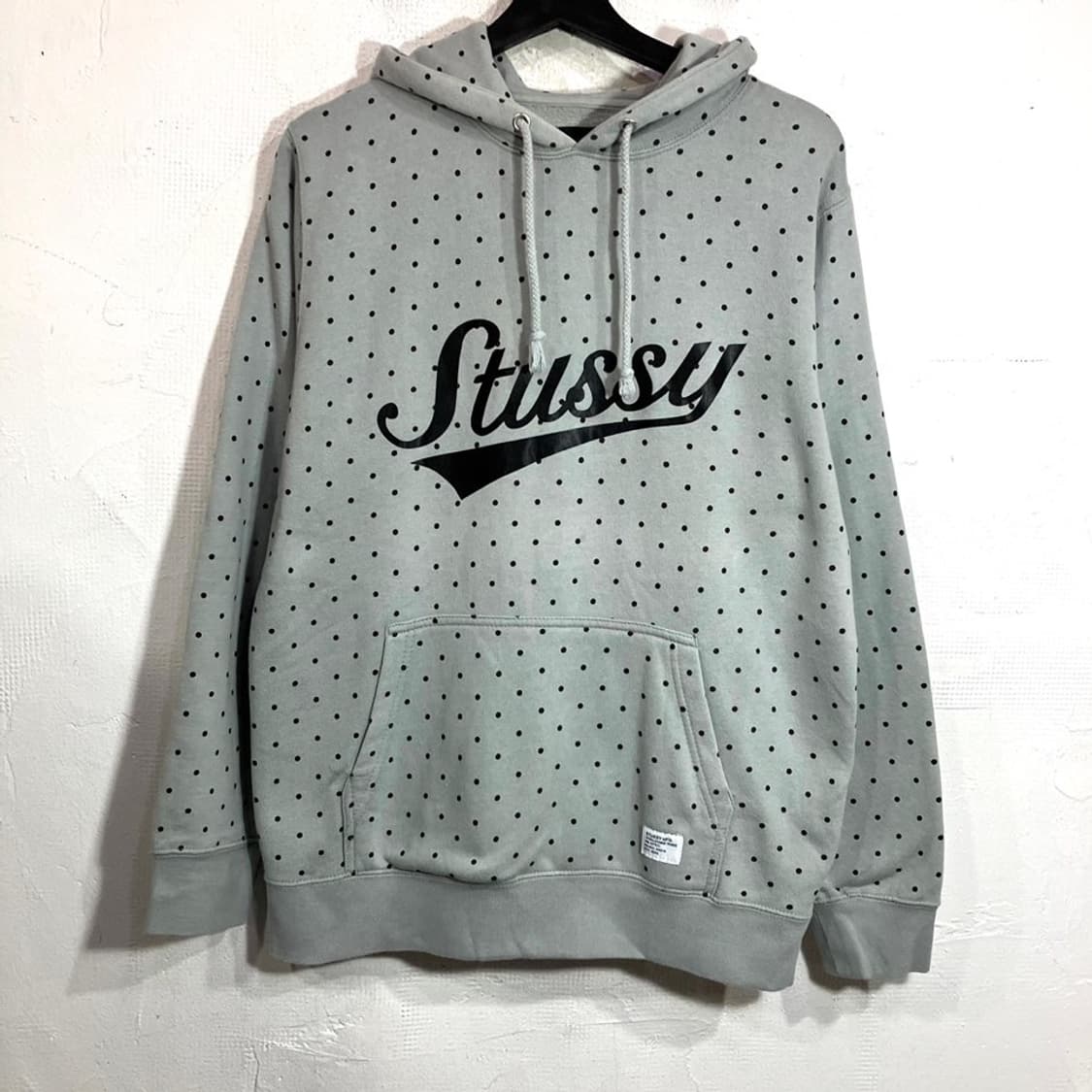 스투시 빅로고 도트 후드티 상품이미지2