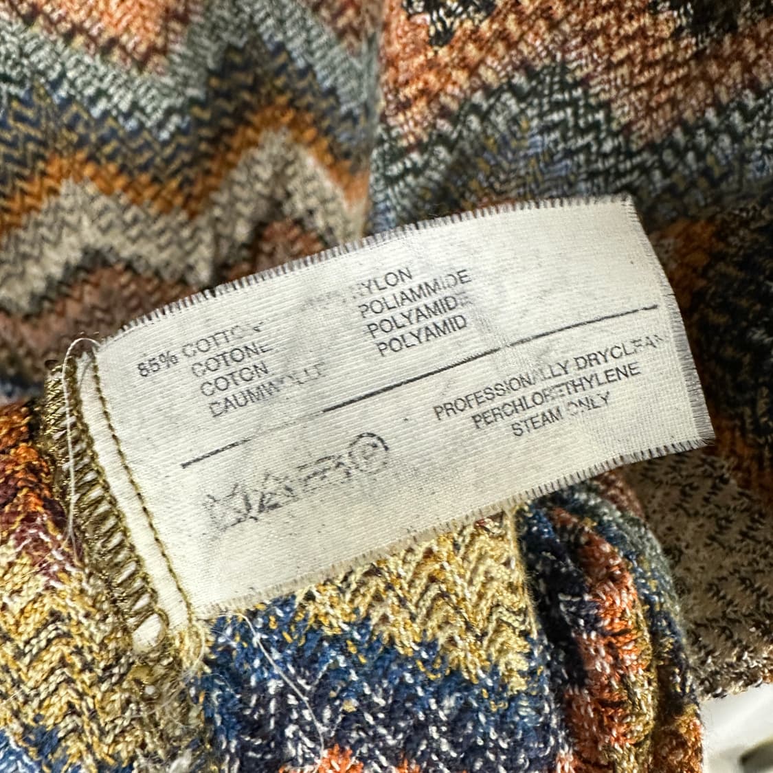 빈티지 미쏘니 스쿱넥 니트 상품이미지4