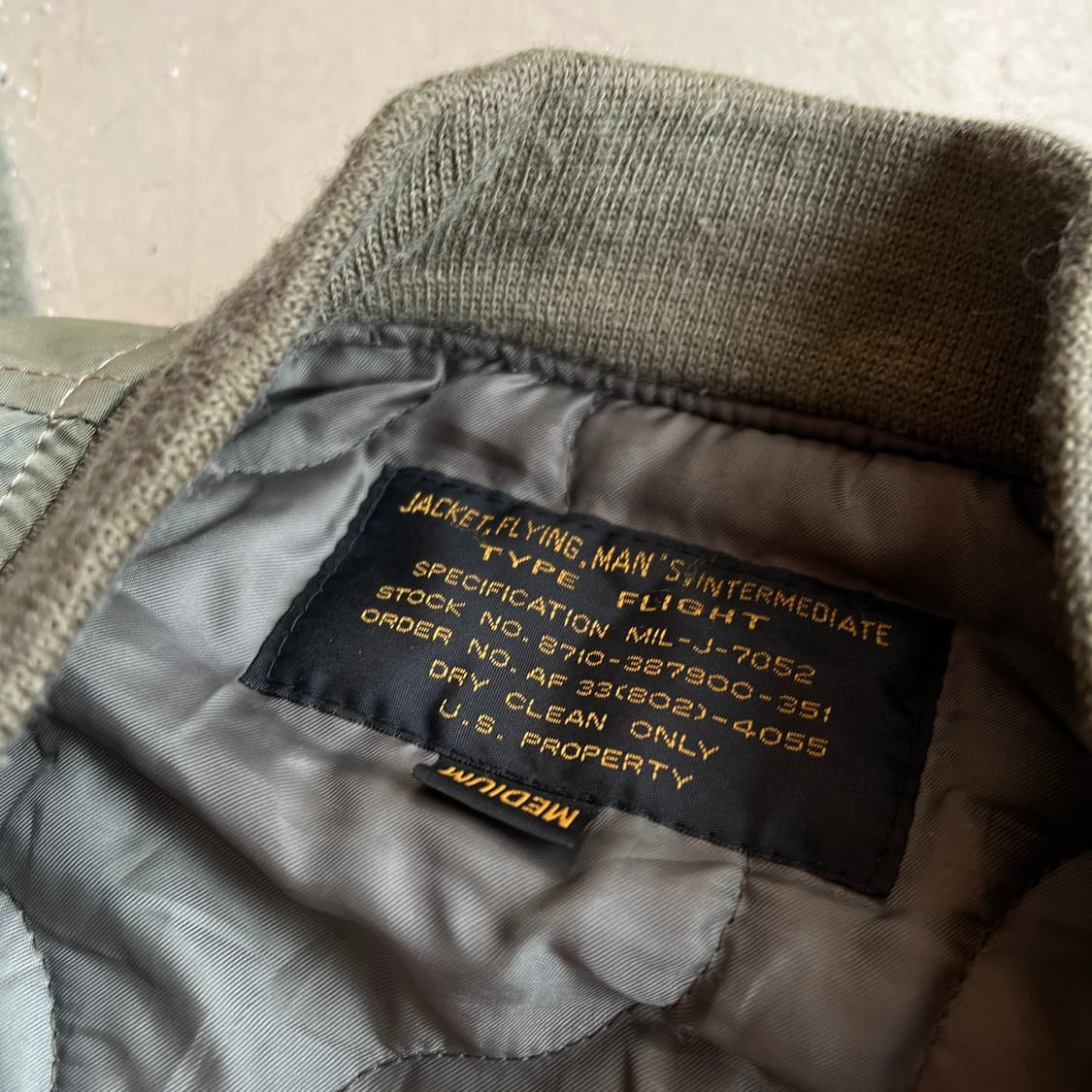 USAF 패치 플라이트 봄버 상품이미지7