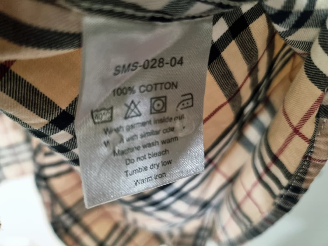 버버리 정품 칠부소매 남방 상품이미지5