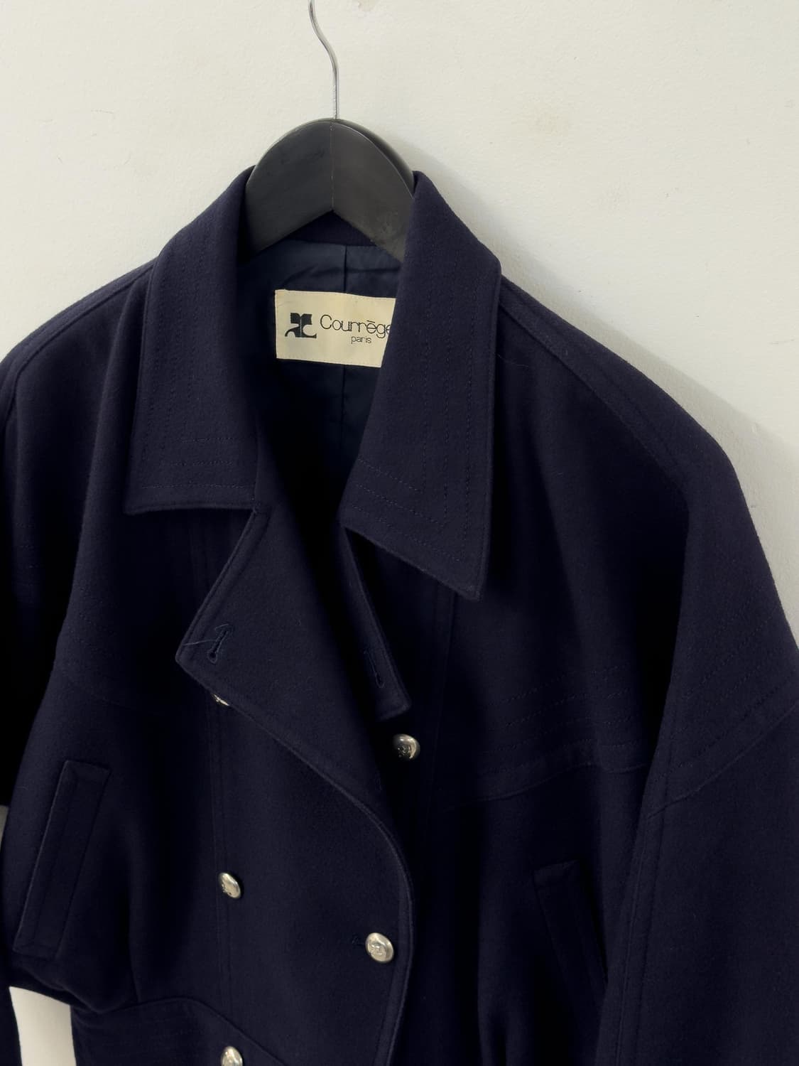 꾸레쥬 네이비 자켓 상품이미지3