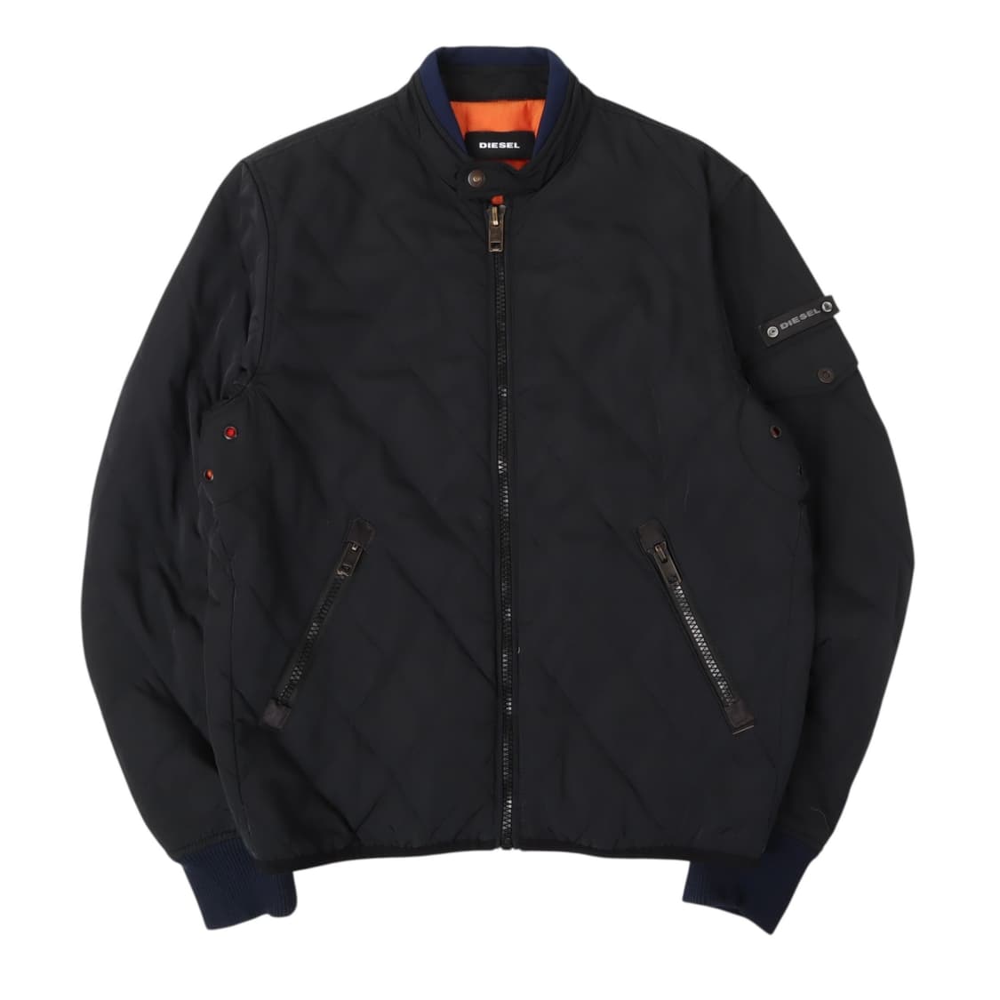 디젤 바이커 퀄팅 자켓 상품이미지1