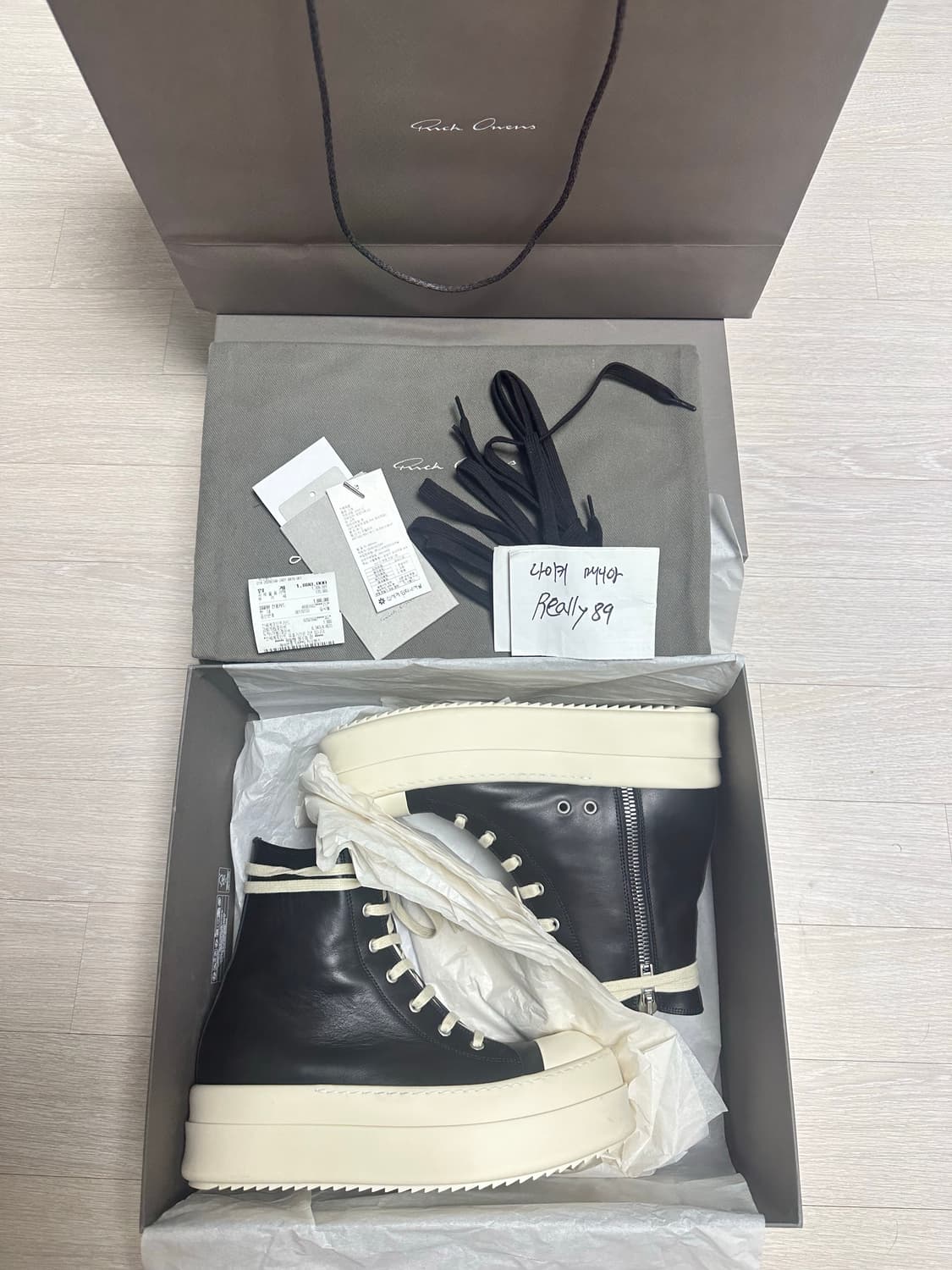 [41] 릭오웬스 메가범퍼 라몬즈 LCO 상품이미지1