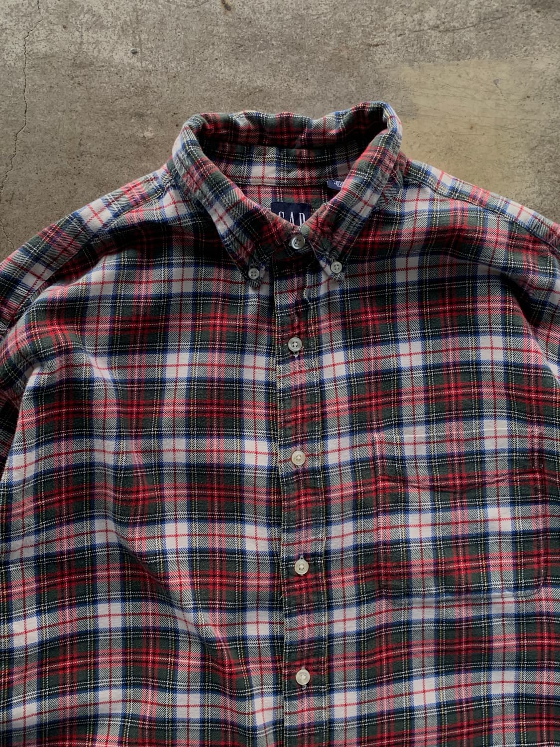 올드 갭 코튼 트윌 버튼다운 셔츠 상품이미지2