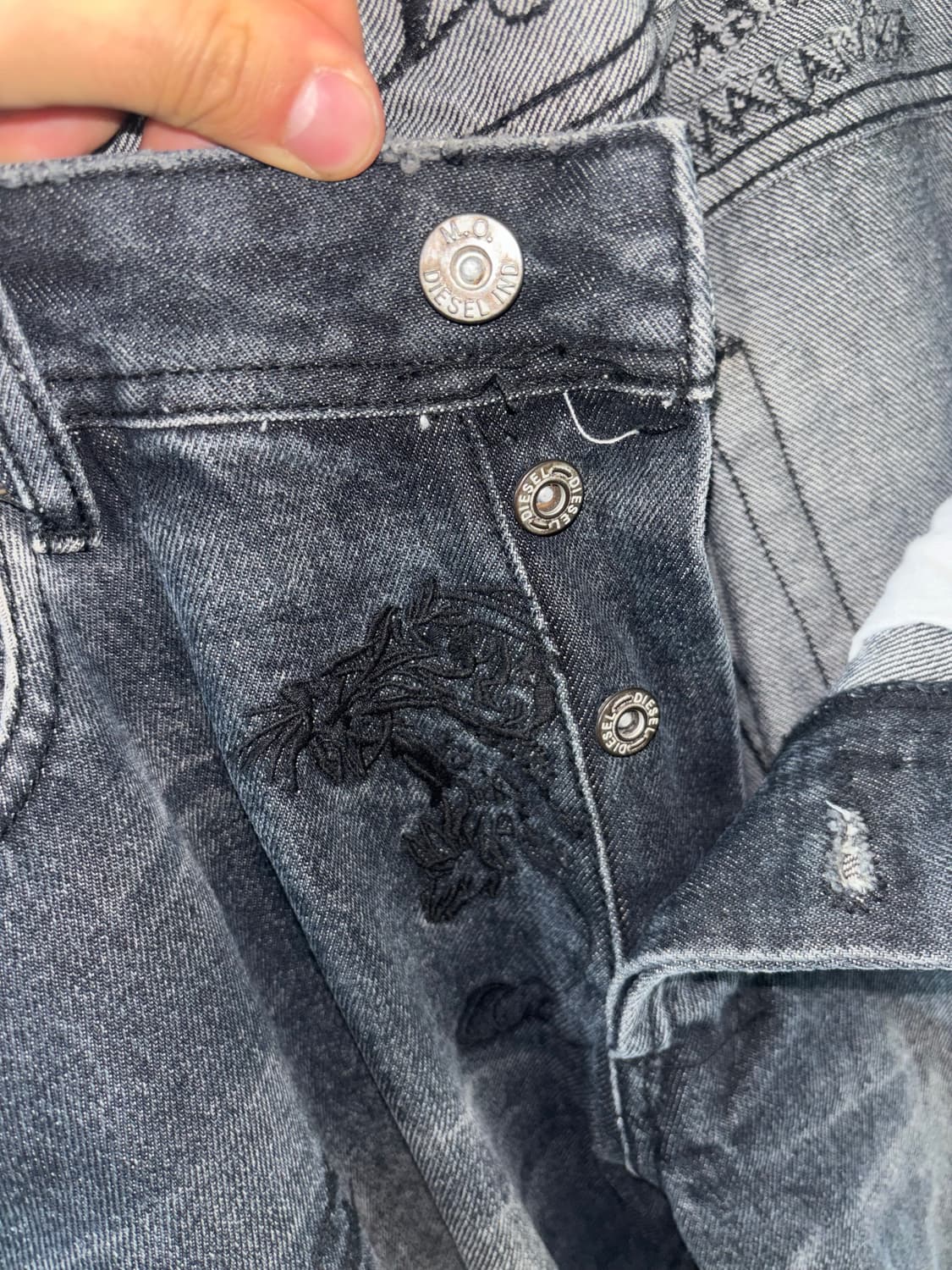 Diesel Vintage Slammer Dragon Embroidery 상품이미지5