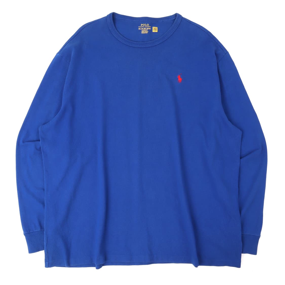 폴로 랄프로렌 블루 베이직포니 코튼 스웻셔츠 상품이미지1