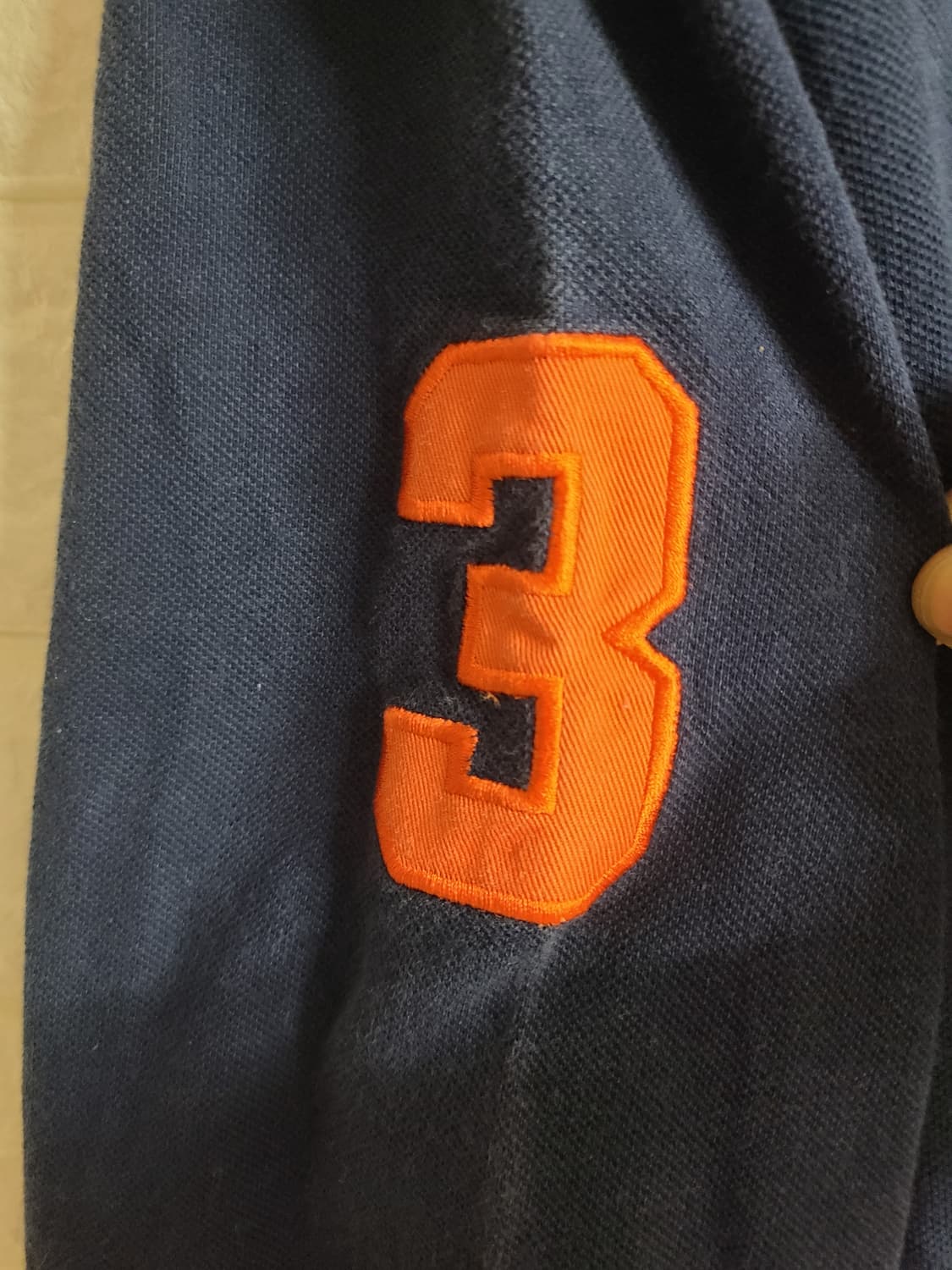 폴로 랄프로렌 네이비 긴팔 카라티 XXL 상품이미지4