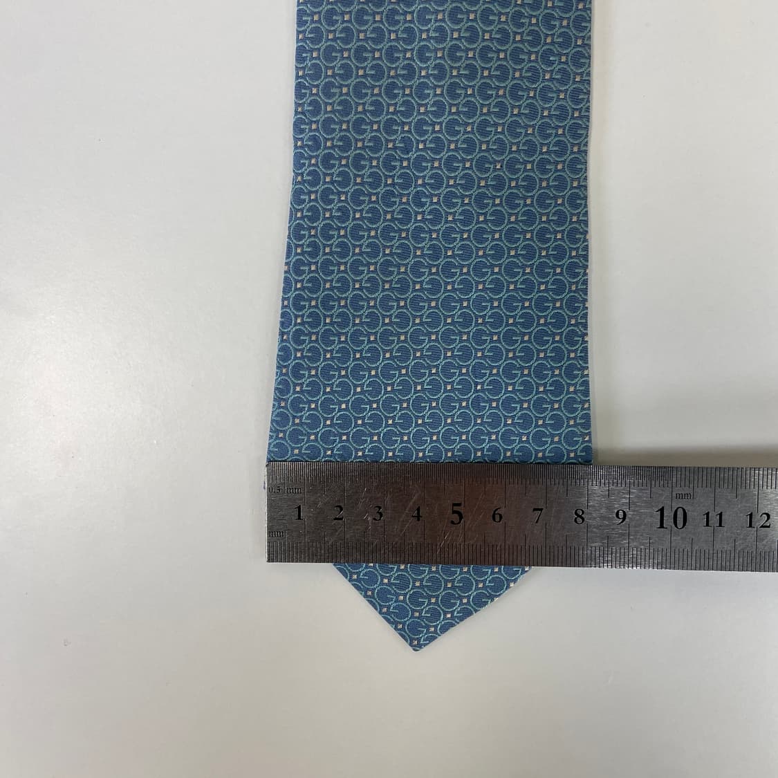 구찌(GUCCI)  G모노그램  명품 정품 넥타이 8.2cm 상품이미지8