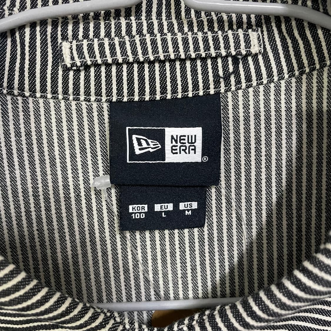 뉴에라 스트라이프 반팔 셔츠 상품이미지4