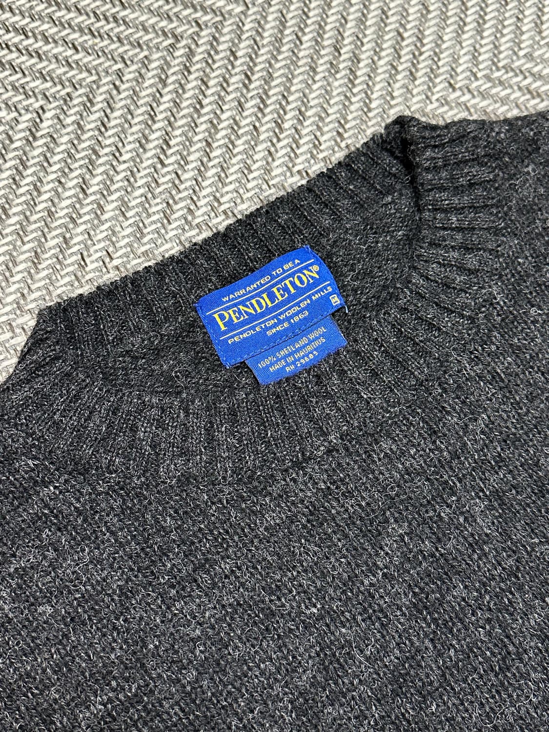 [펜들턴] •Pendleton Shetland Wool Sweater 상품이미지2