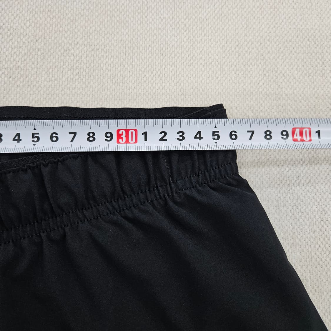 [M(95)] 리복 블랙 우븐 트레이닝 트랙 팬츠 0116Y1 상품이미지5