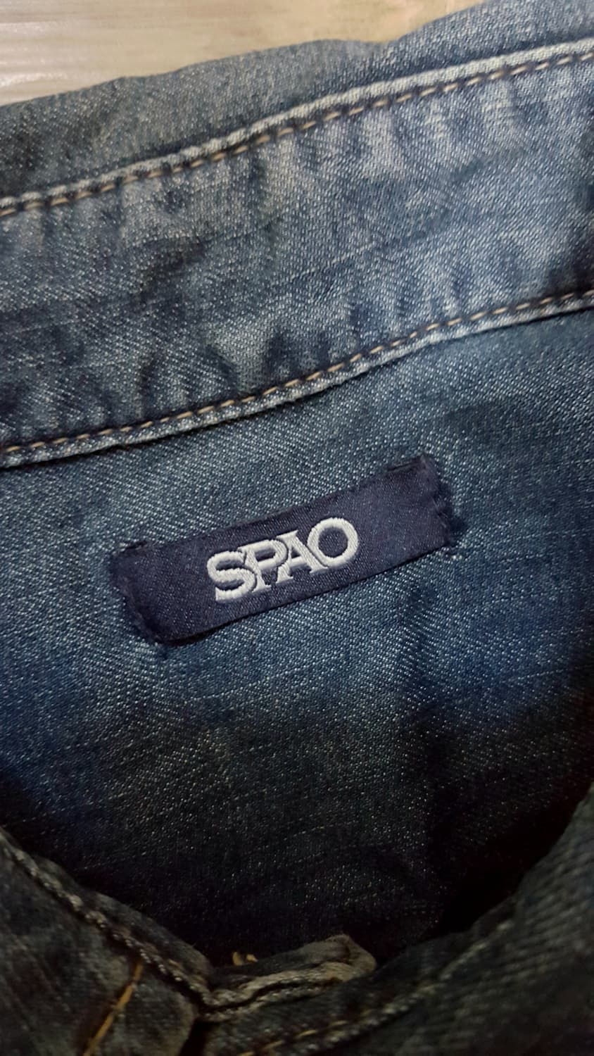 스파오 데님 셔츠 상품이미지2