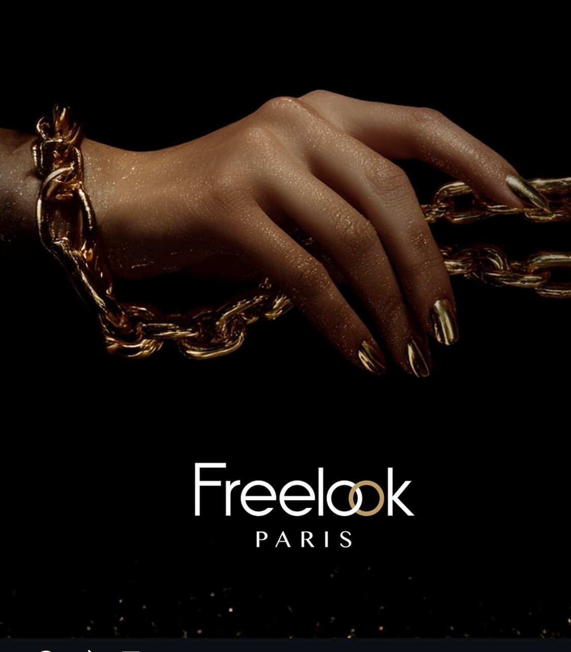 # Freelook 프리룩 PARIS 레어 체인 팔찌 여성명품시계 급처 상품이미지2