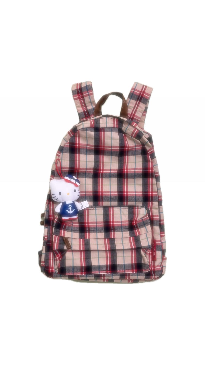 B.C.+ISHUTAL 체크 백팩🍎 상품이미지1