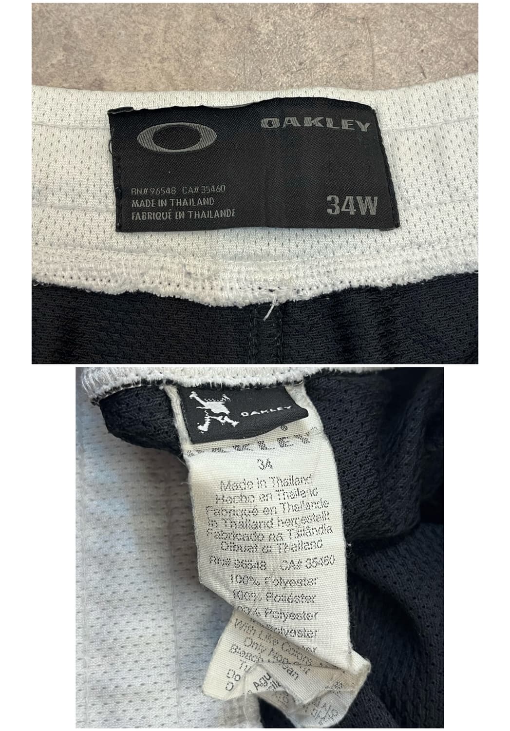 오클리 밴딩 반바지 블랙 34 #csz3213 상품이미지3