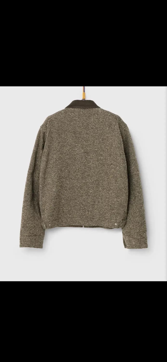 새상품) 오라리 홈스펀 트위드 블루종 4사이즈 상품이미지3