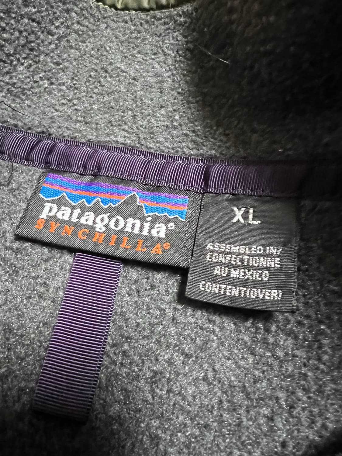 XL 파타고니아 신칠라 차콜 올리브 상품이미지3