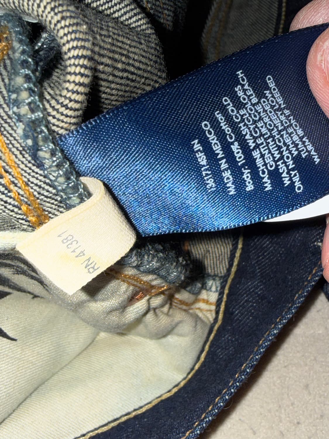 랄프로렌 슬림 381  데님 34/34 상품이미지5