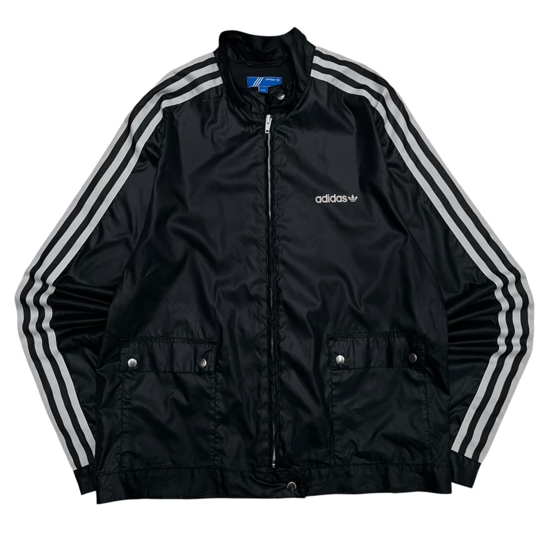 아디다스 블루종카라 블랙 바람막이 95 상품이미지3
