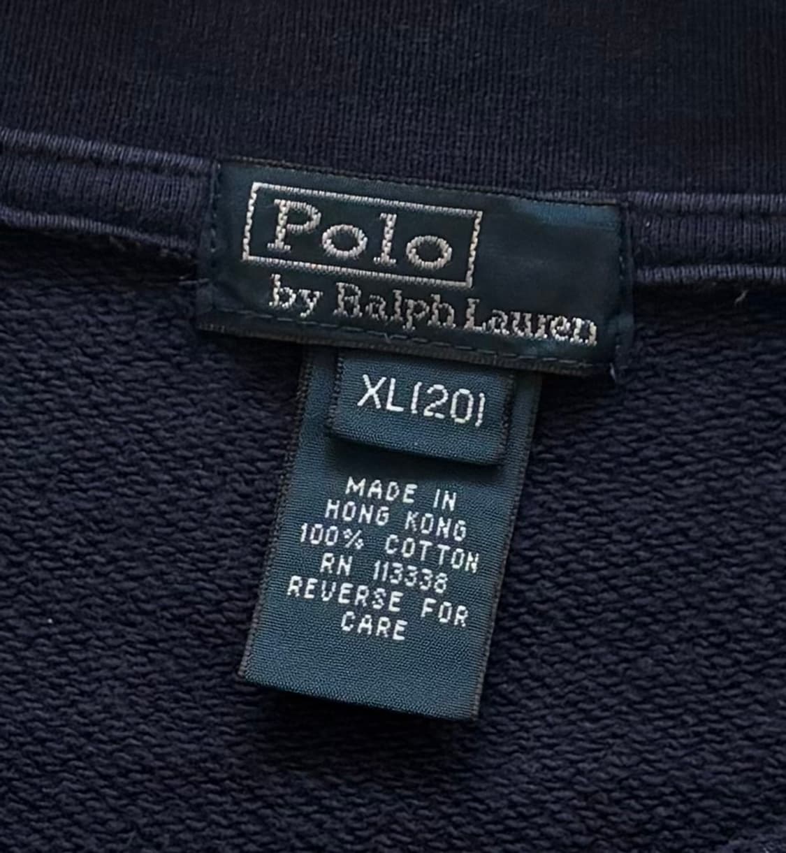 Polo 폴로랄프로렌 네이비 하프 집업 상품이미지5