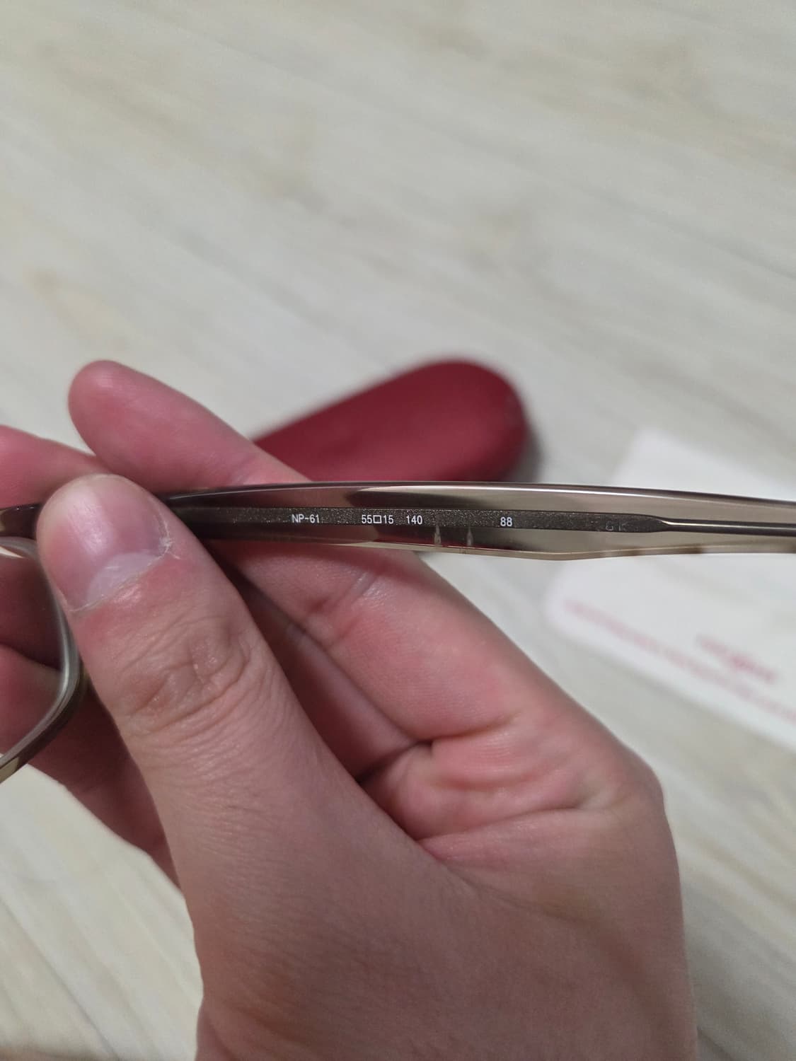 (급처)포나인즈(Four Nines) NP-61 안경테 상품이미지6