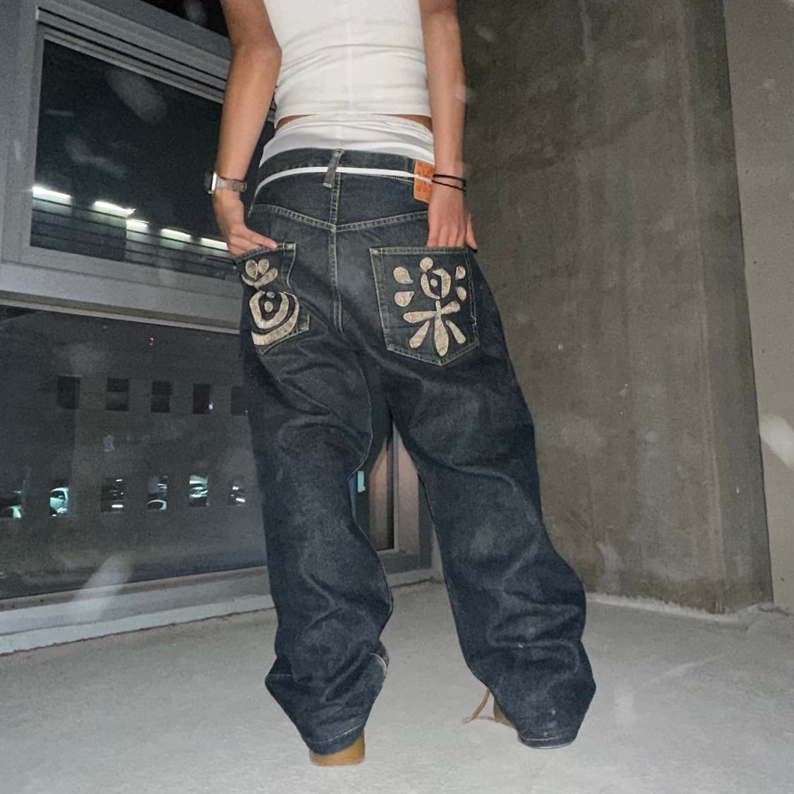 evisu 道樂 denim pants 상품이미지2