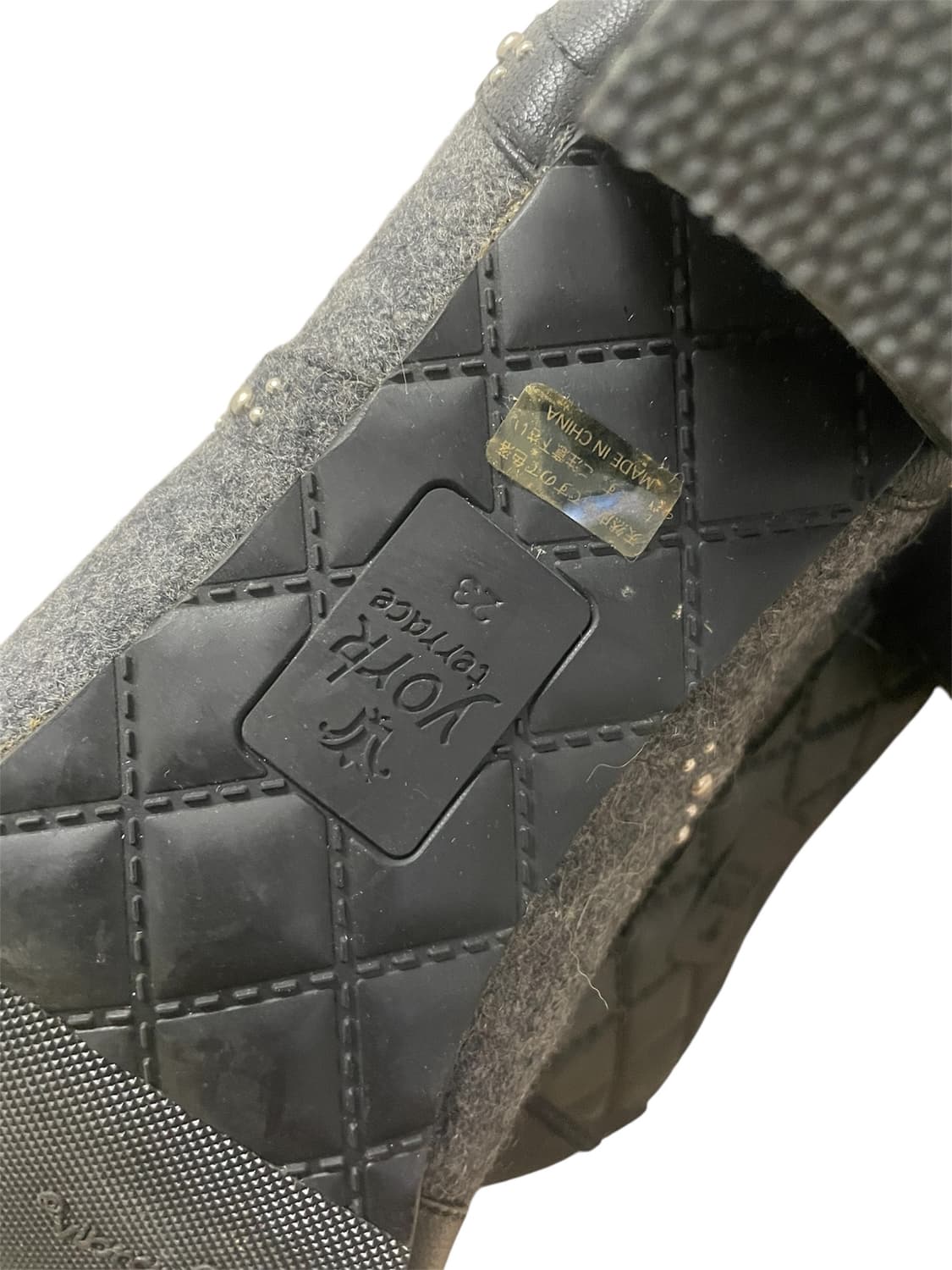 Vtg 스터드 아일렛 힐 230 그런지페어리히피핀터레스트 뮬 로퍼 구두 상품이미지6