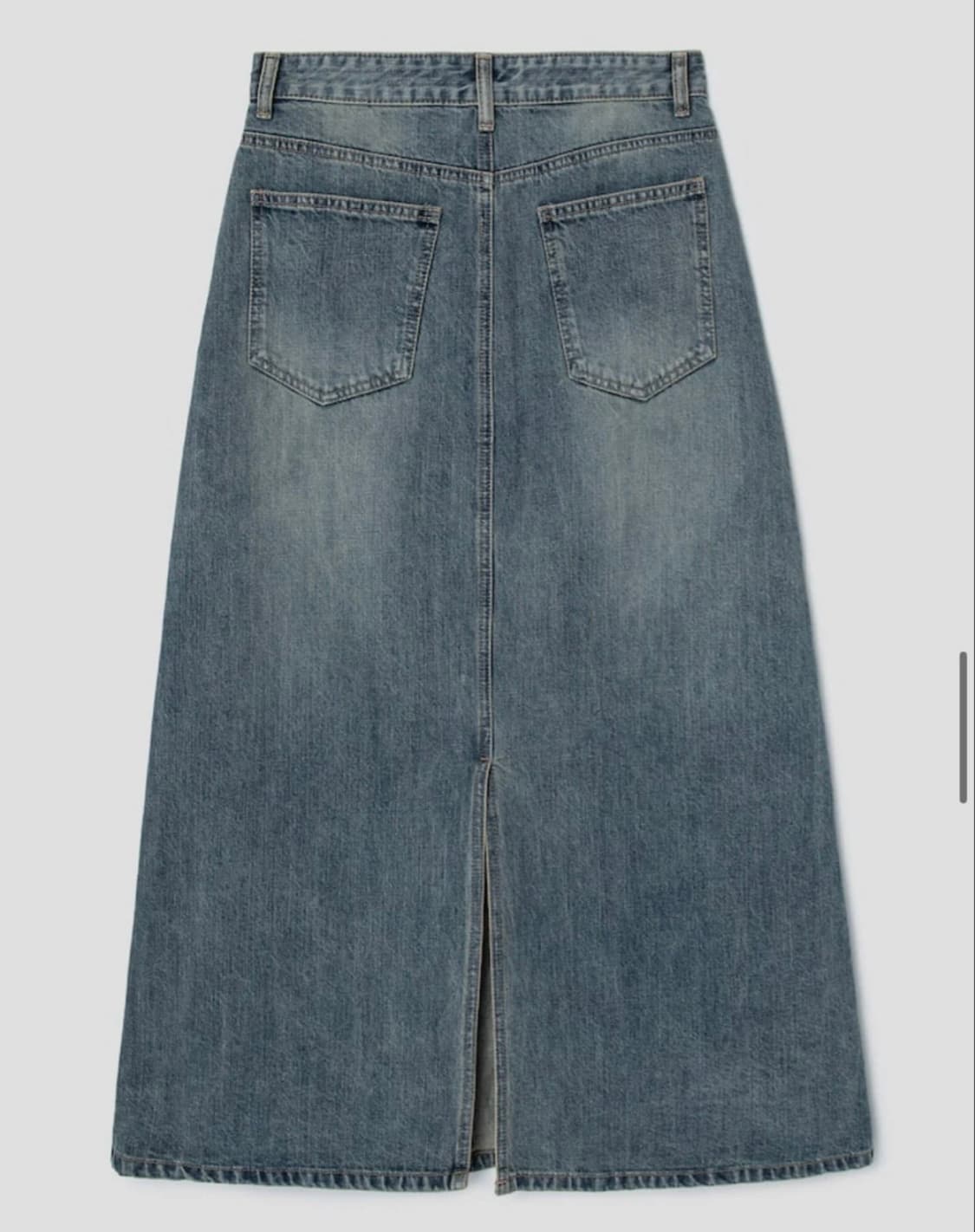 에잇세컨즈 데님롱치마 m사이즈 상품이미지3