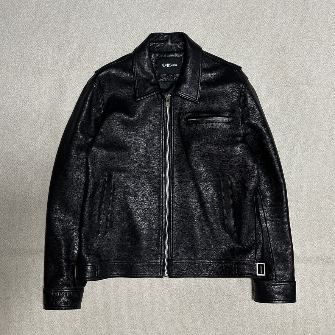 도프제이슨 카우하이드 싱글 자켓 상품이미지2