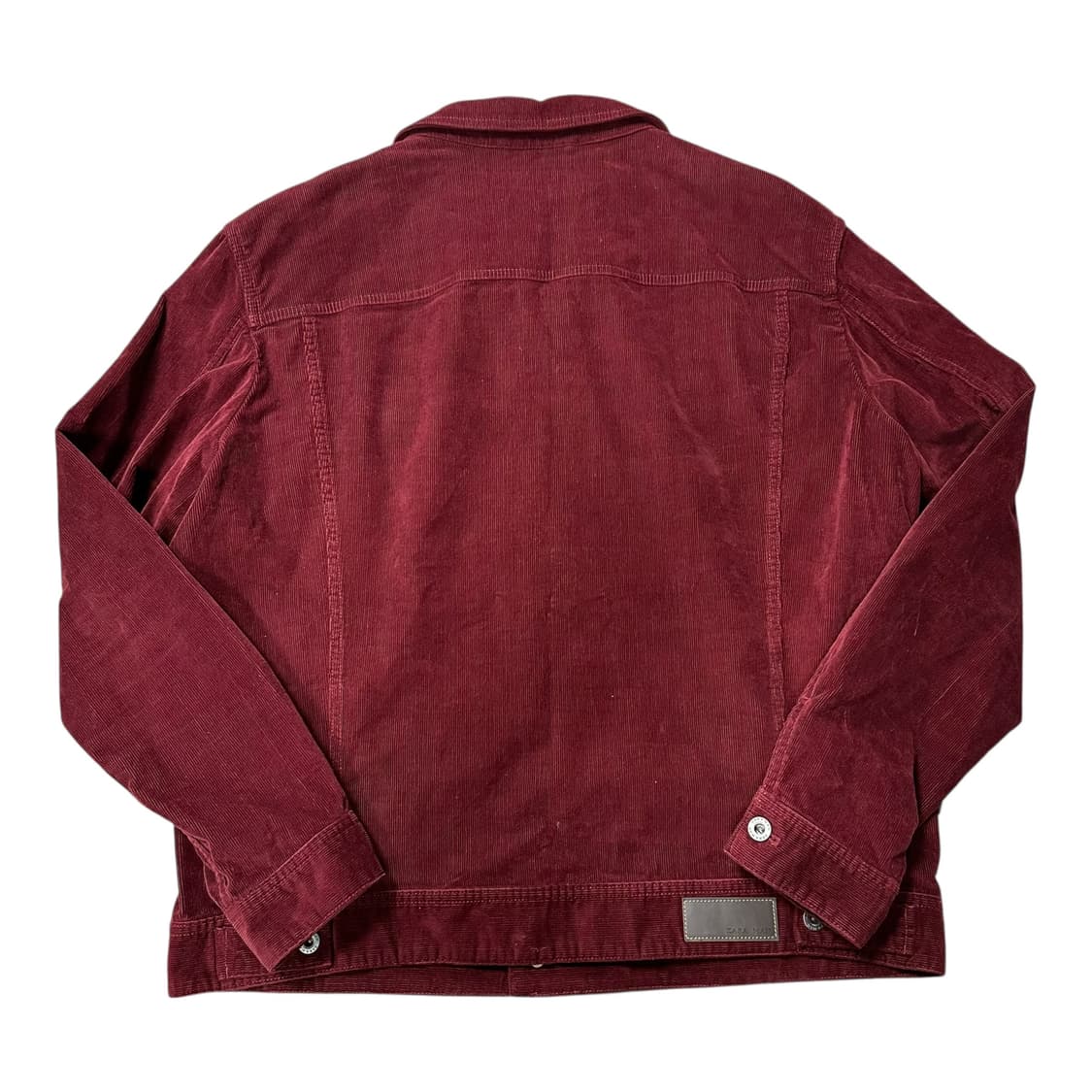 ✨ (바배) 자라 맨 코듀로이 버건디 자켓 상품이미지2