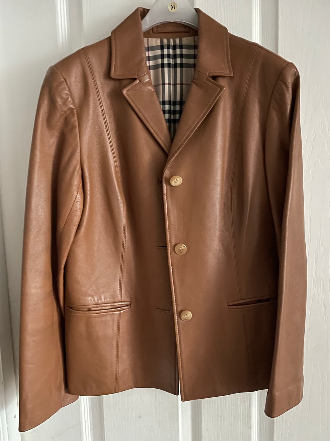 빈티지 버버리 양가죽 자켓 상품이미지2