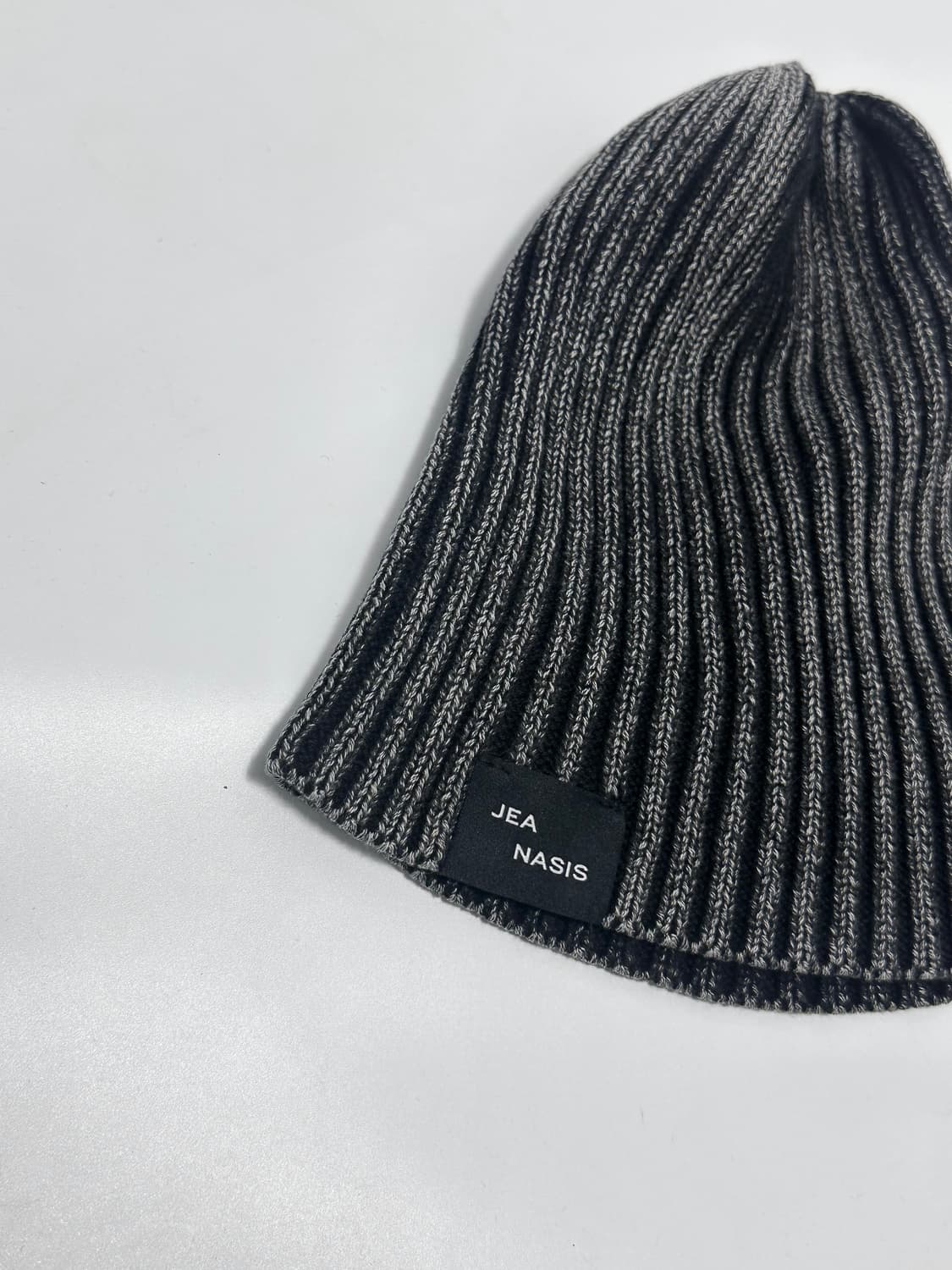 Jea Nasis 워싱 투톤 니트 비니 일본빈티지 상품이미지3