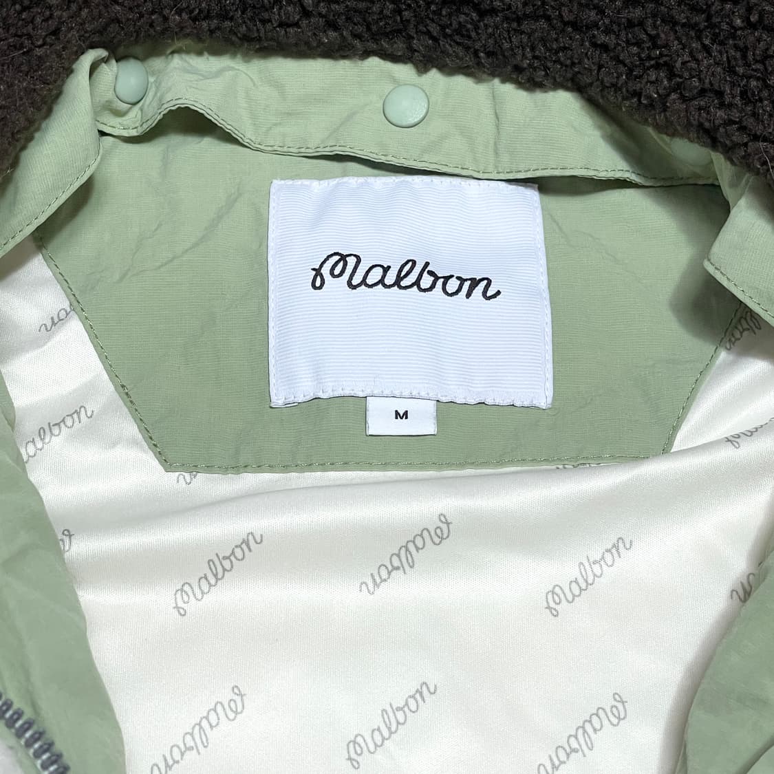 말본 아이보리 골프 플리스 조끼 남성M 상품이미지5