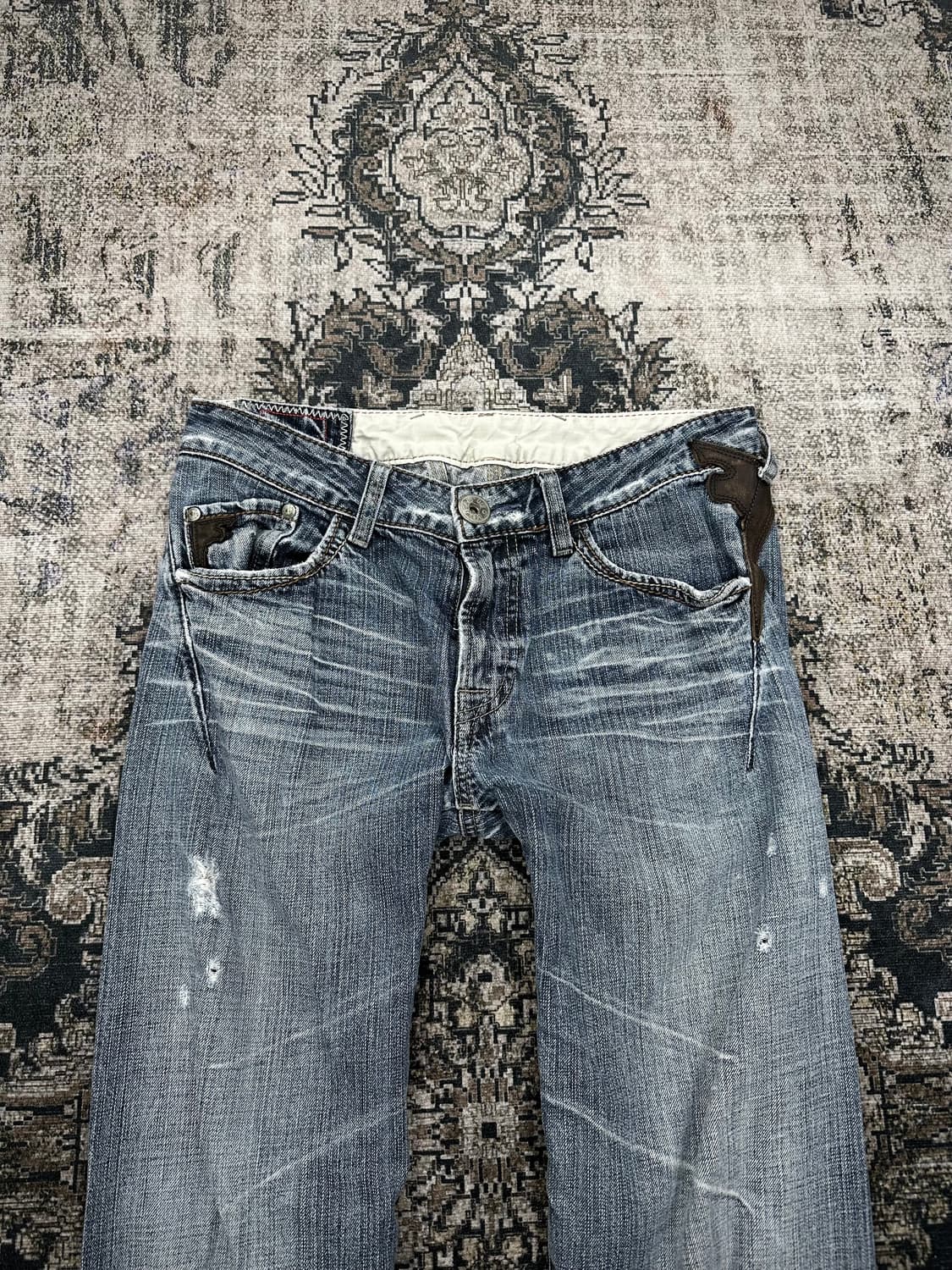 Marithe Francois Girbaud leather patchwo 상품이미지2