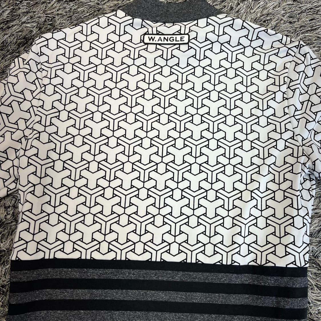 와이드앵글 여성 골프 하프넥 티셔츠 (90) 상품이미지3