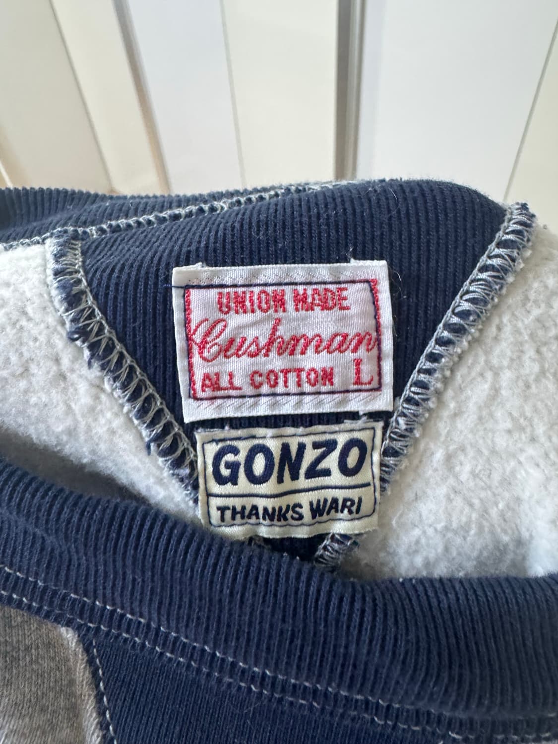 L 곤조 쿠쉬맨 스웻셔츠 맨투맨 곤쉬맨 쿠시맨 상품이미지2