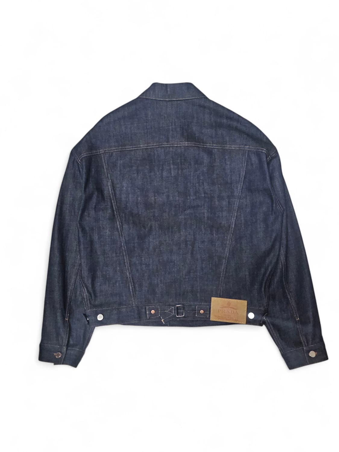 프라다 삼각로고 오버사이즈 데님 자켓 상품이미지8