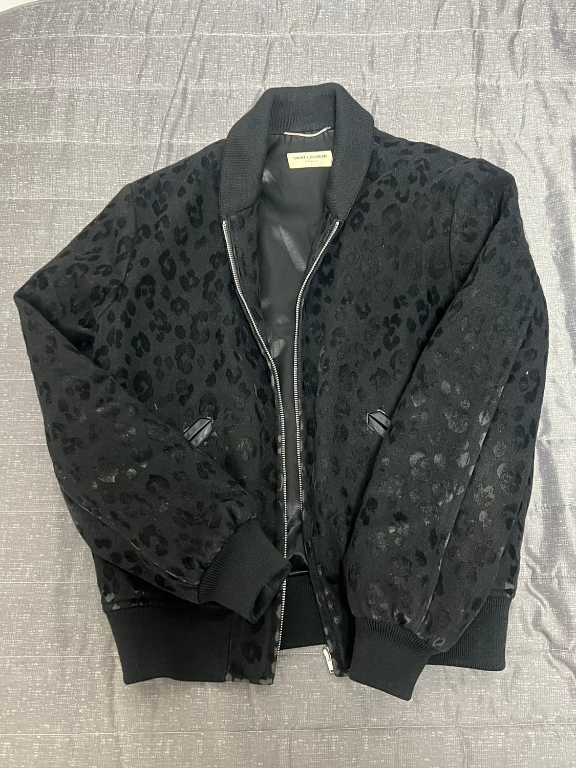 생로랑 레오파드 테디 자켓 상품이미지1
