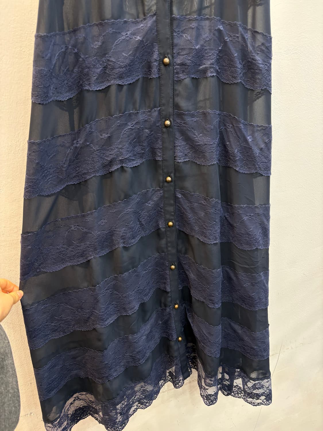 레이스 레이어드 원피스 상품이미지3