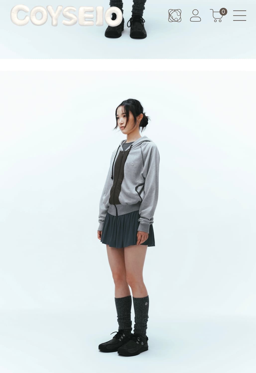 코이세이오 퍼커링 후드집업 PUCKERING HOOD ZIP-UP 상품이미지5